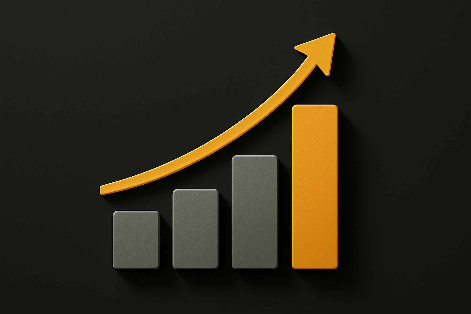 shape of application launches over time — flat for years, sharp upward bend in the last 12