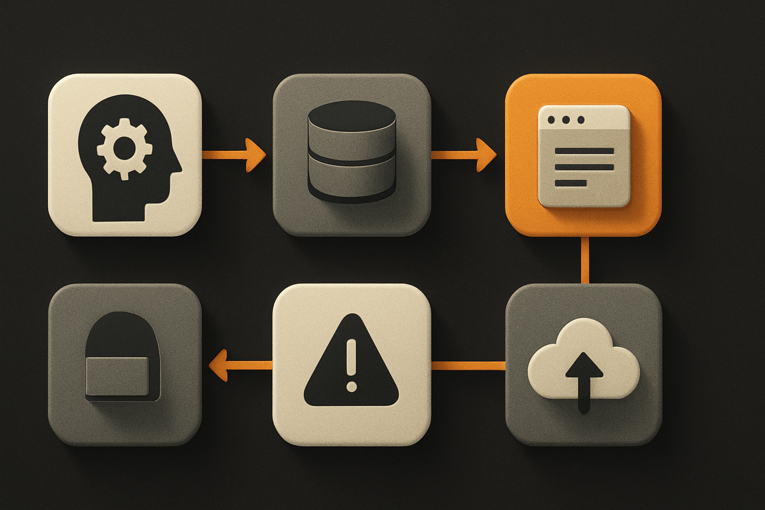 human mental model → AI rewrites diff → unsafe logic shipped → agent exploits → durable co