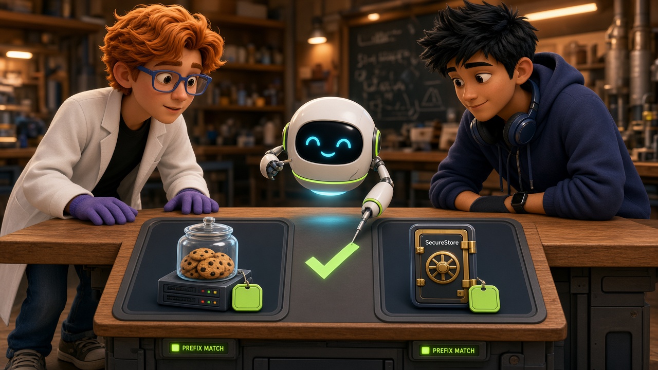 Match cookiePrefix on the Expo client to the server cookie prefix