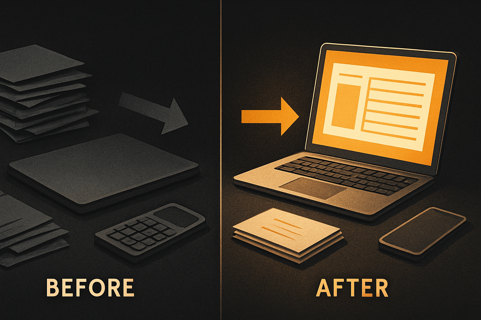 split-brain workflow vs unified workspace
