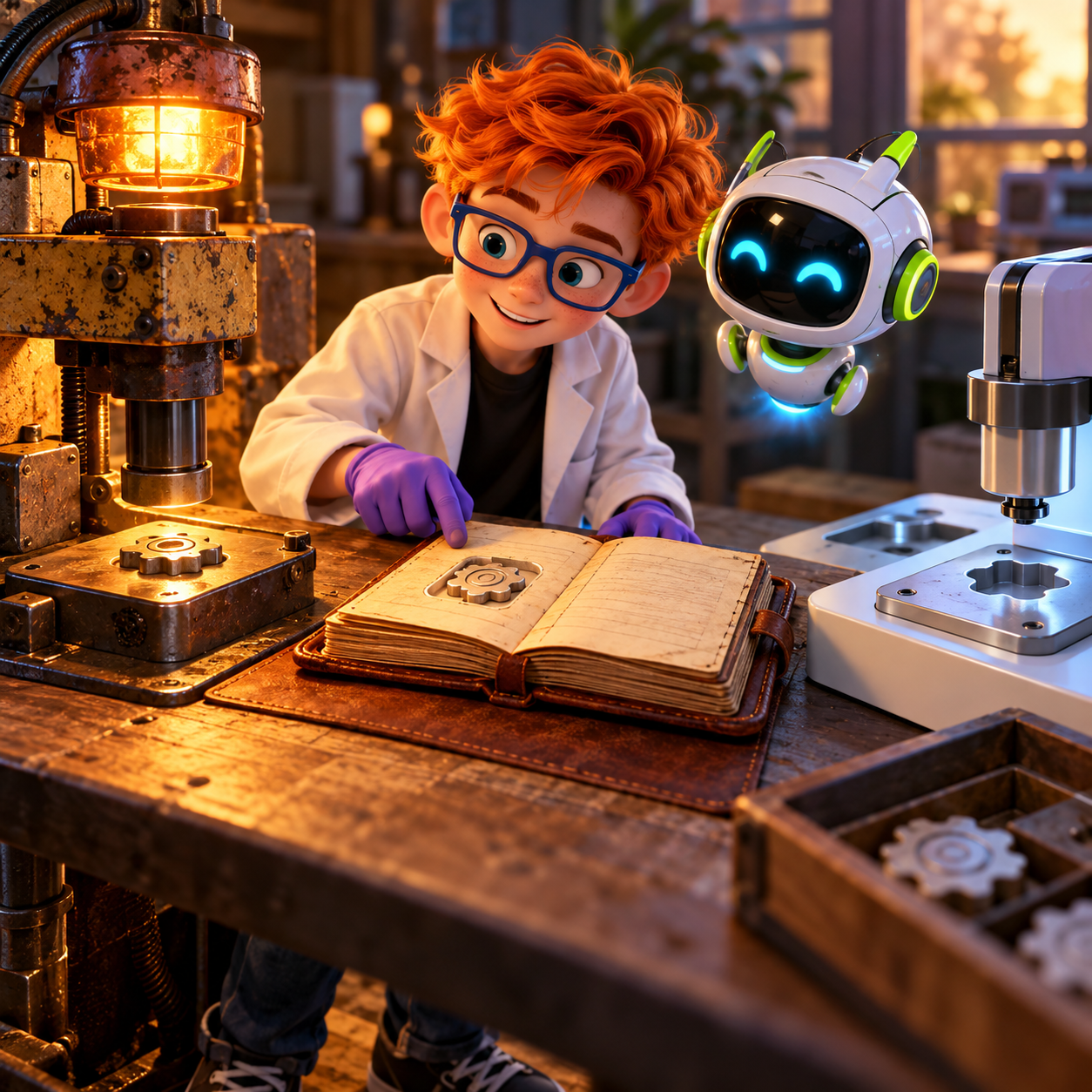 Dex and Nova review a completed tool action recorded once before its saved result is resumed