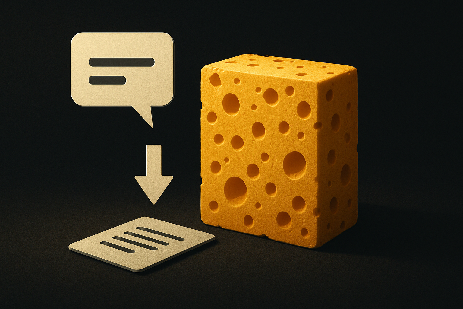 A public chat box is a sponge — anything you drop in gets absorbed into training data, not