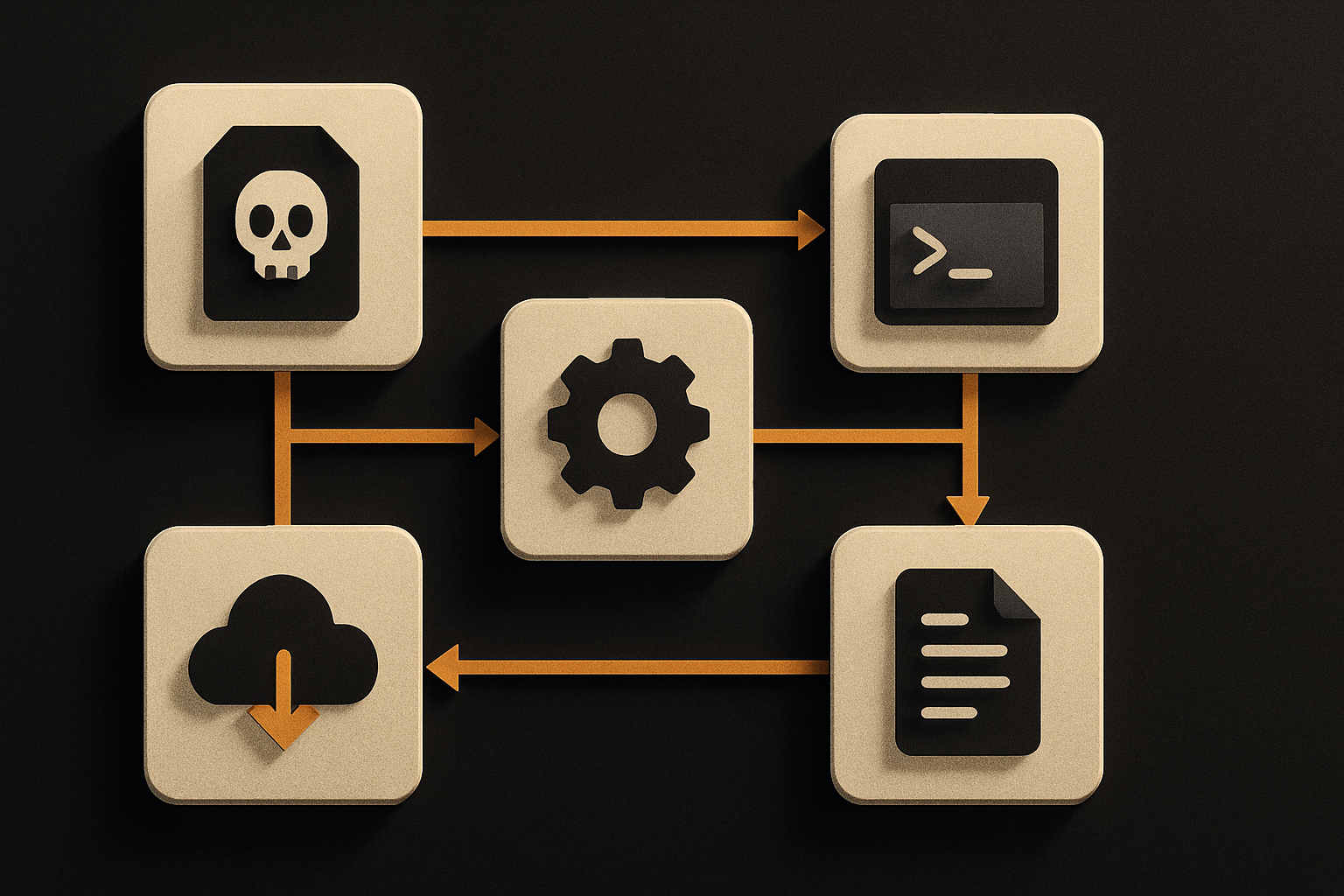 poisoned config file committed to repo → CLI auto-loads and parses on open → config-driven