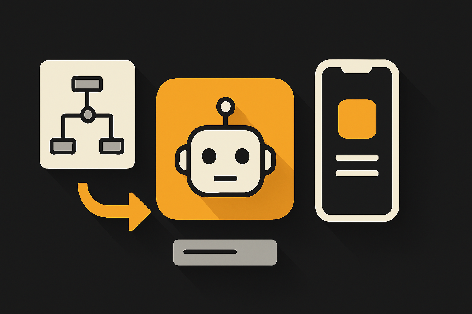 true no-code AI app creation — describe your workflow, get a working app, never see code