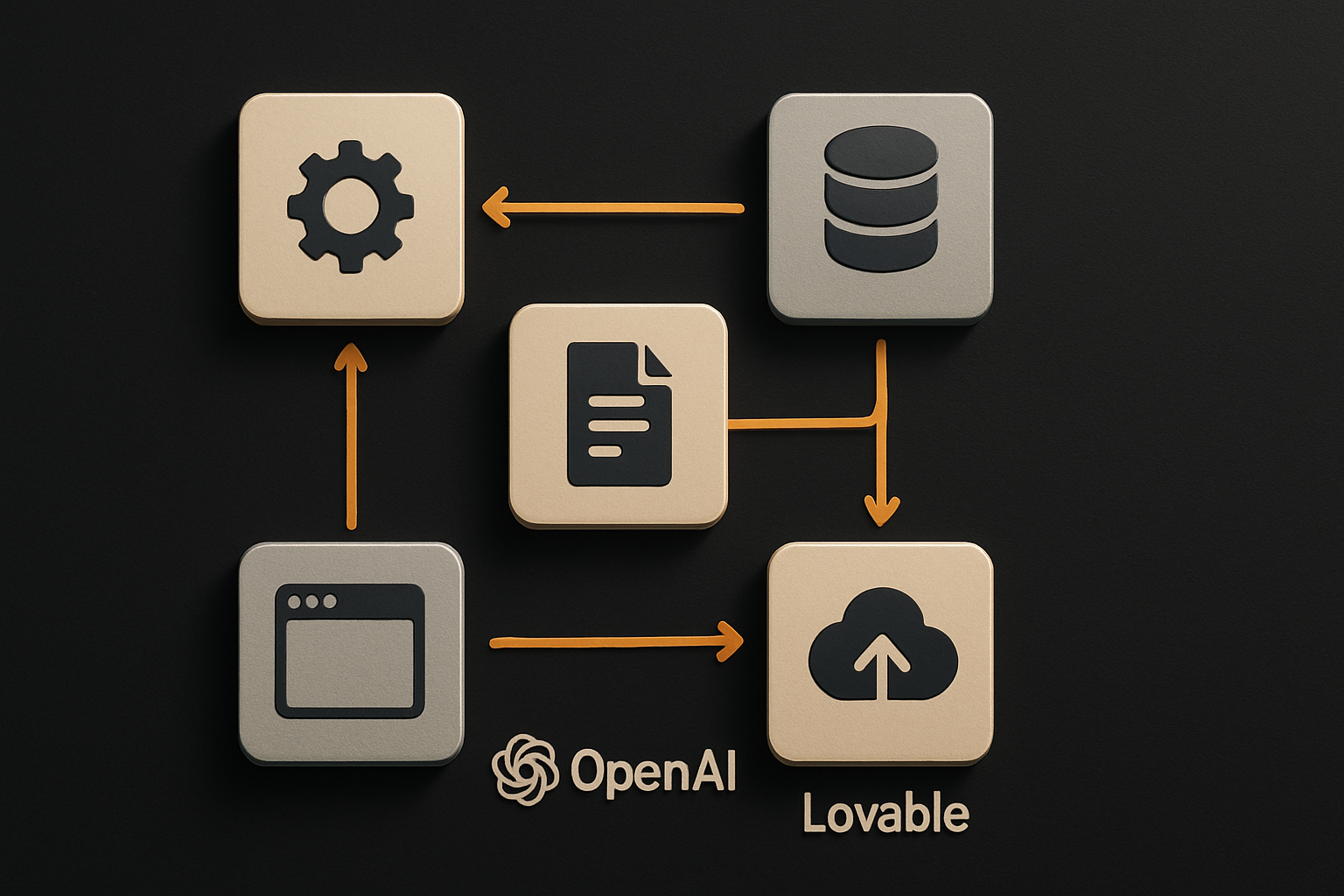 investor list, partnership list, and the OpenAI + Lovable staff overlap where capital and