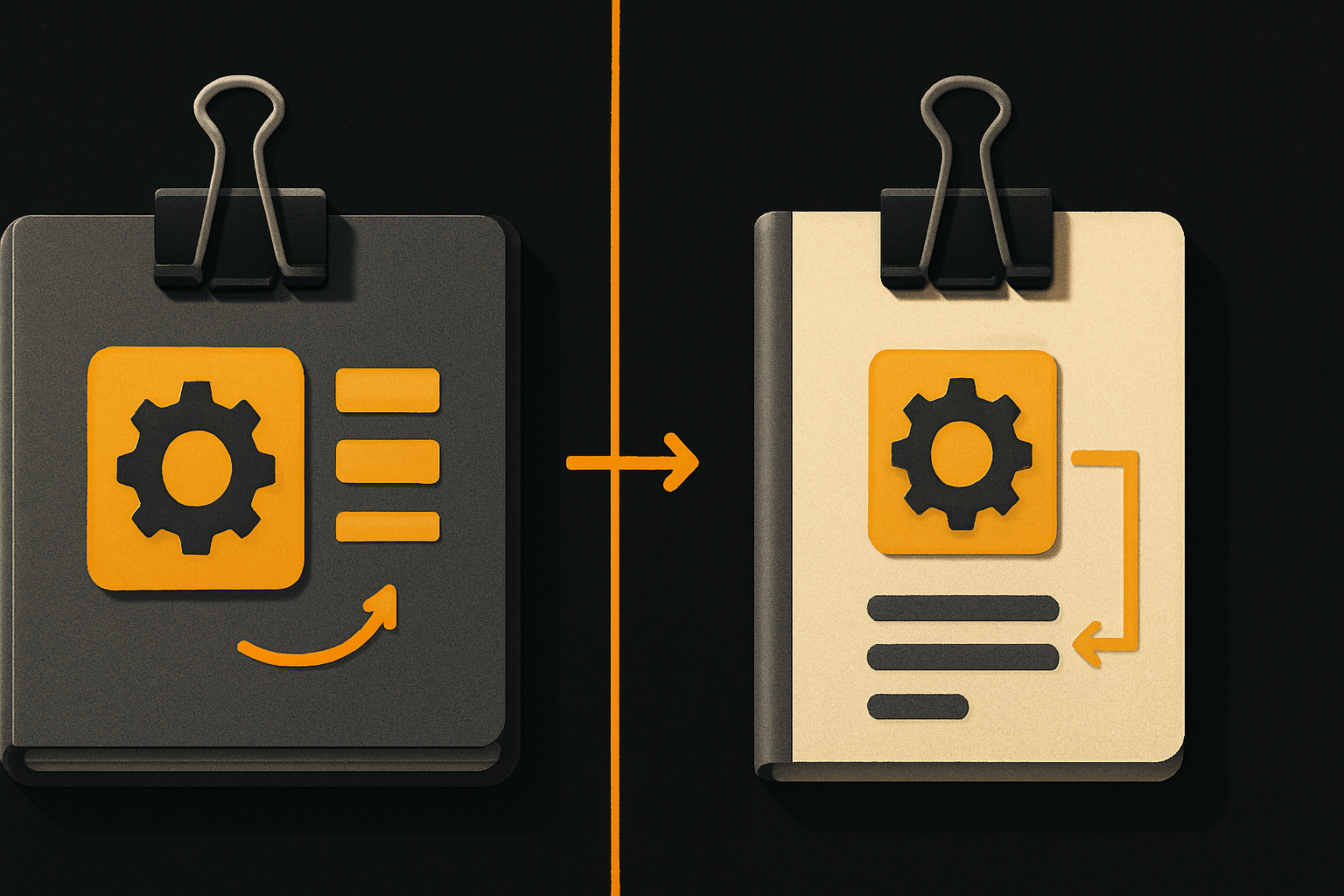 blank prompt vs skill invocation — the same "add a settings page" request, asked 5 times a