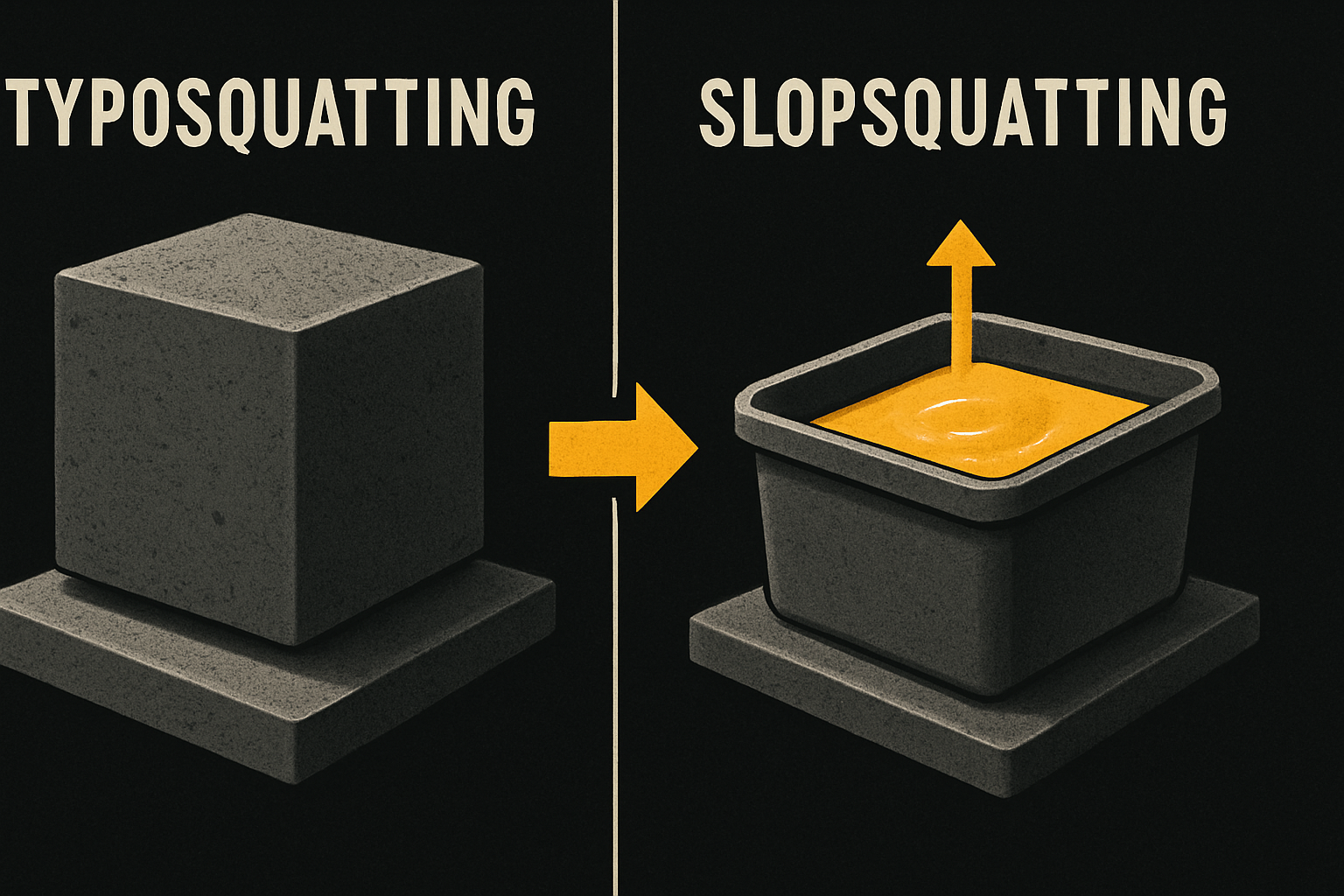 typosquatting vs slopsquatting