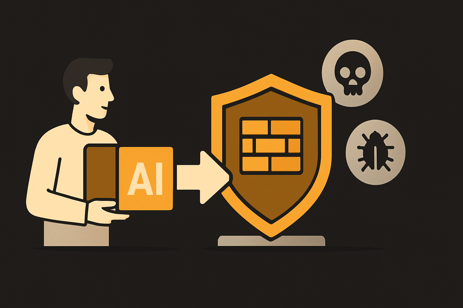 AI developer shipping confidently, with threats stopped at the door, by the Socket Firewal