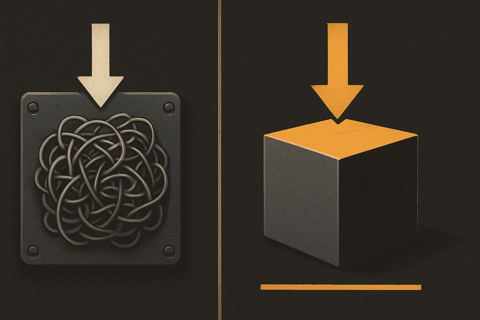 the churning AI tool layer vs the durable component layer