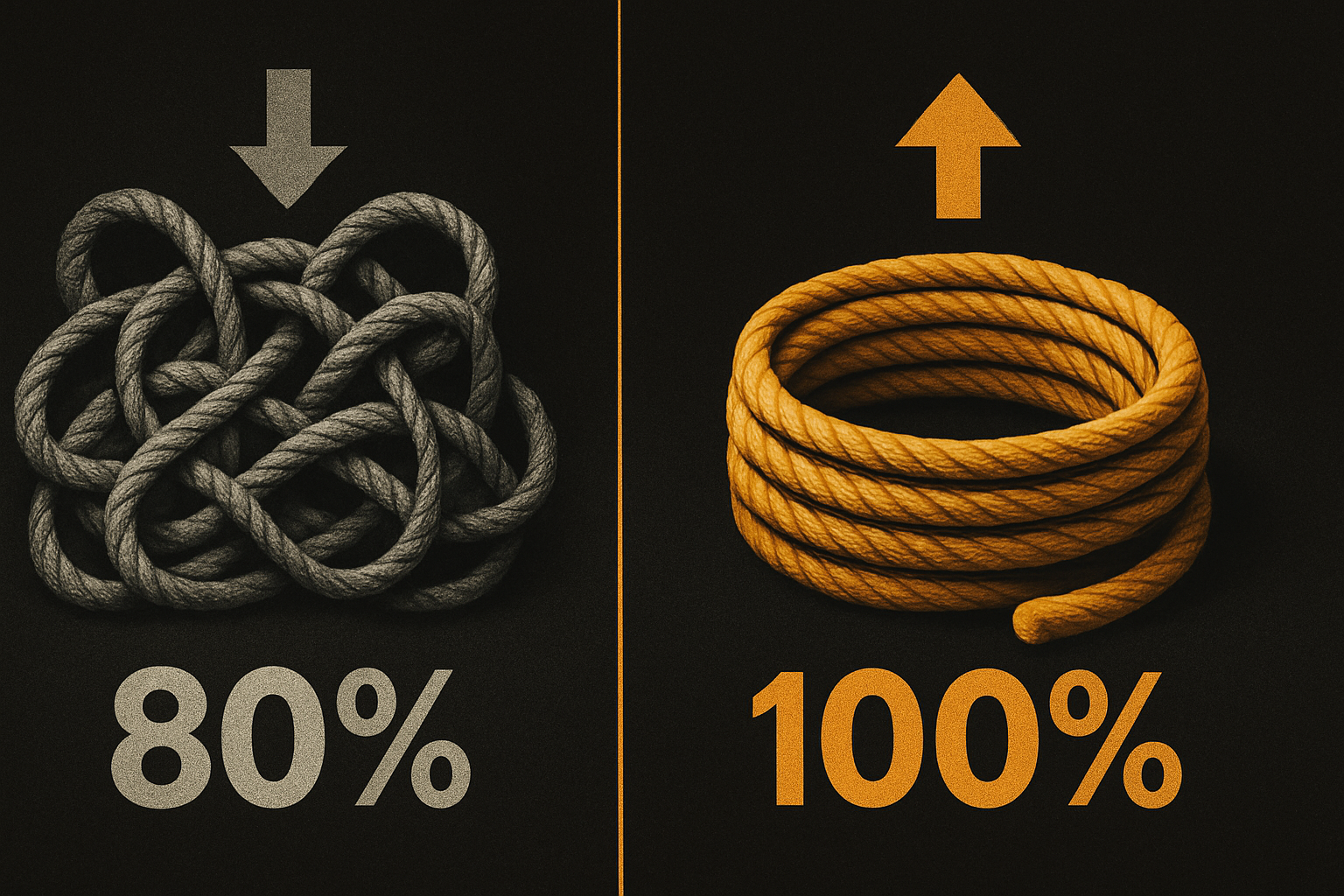 opinionated 80% shipped vs opinionated 100% shipped