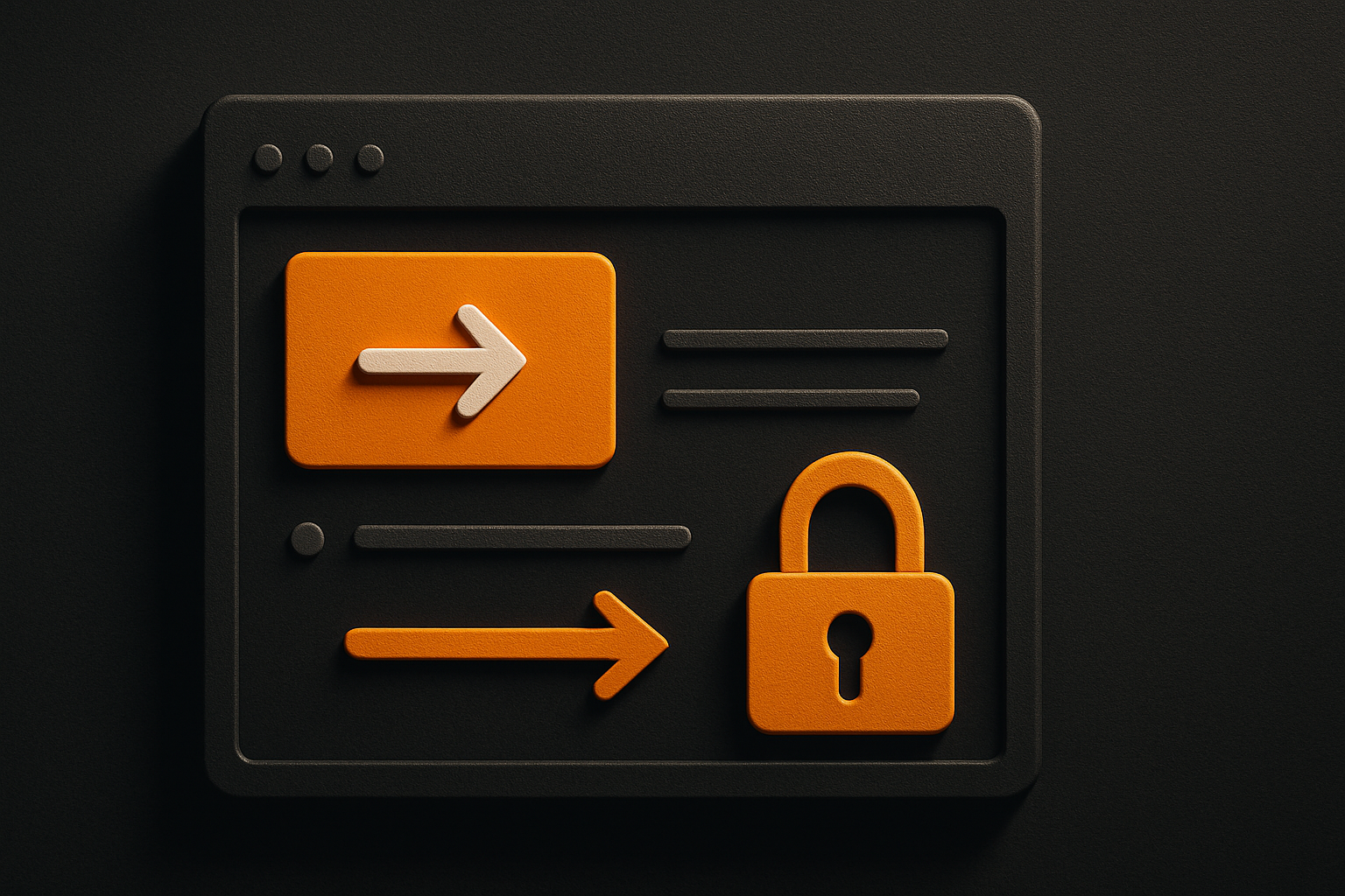 editor as execution environment — links are instructions, not data; the trust boundary mov