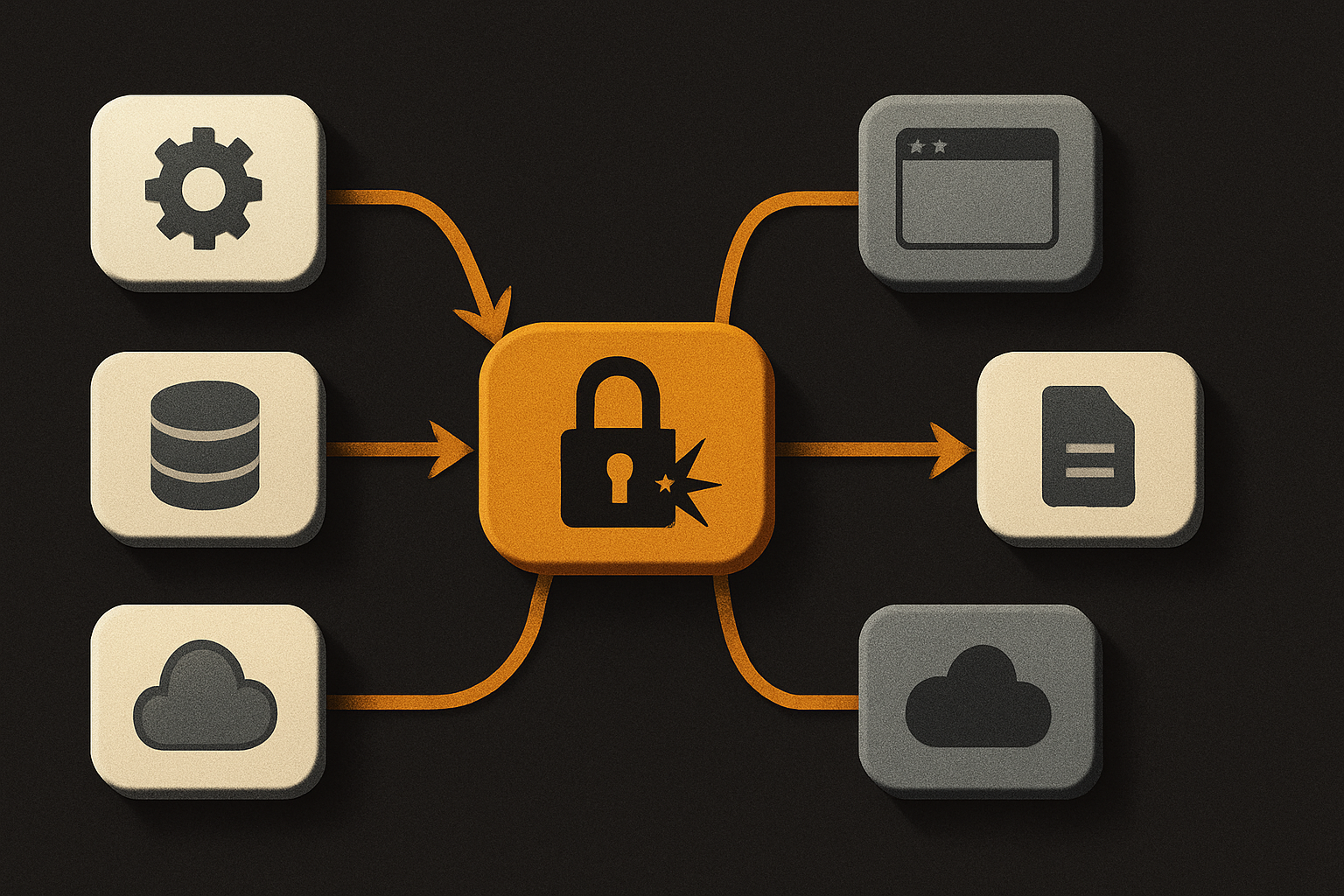 blast radius of a compromised CI/CD identity — one harvest token reaches source repos, con