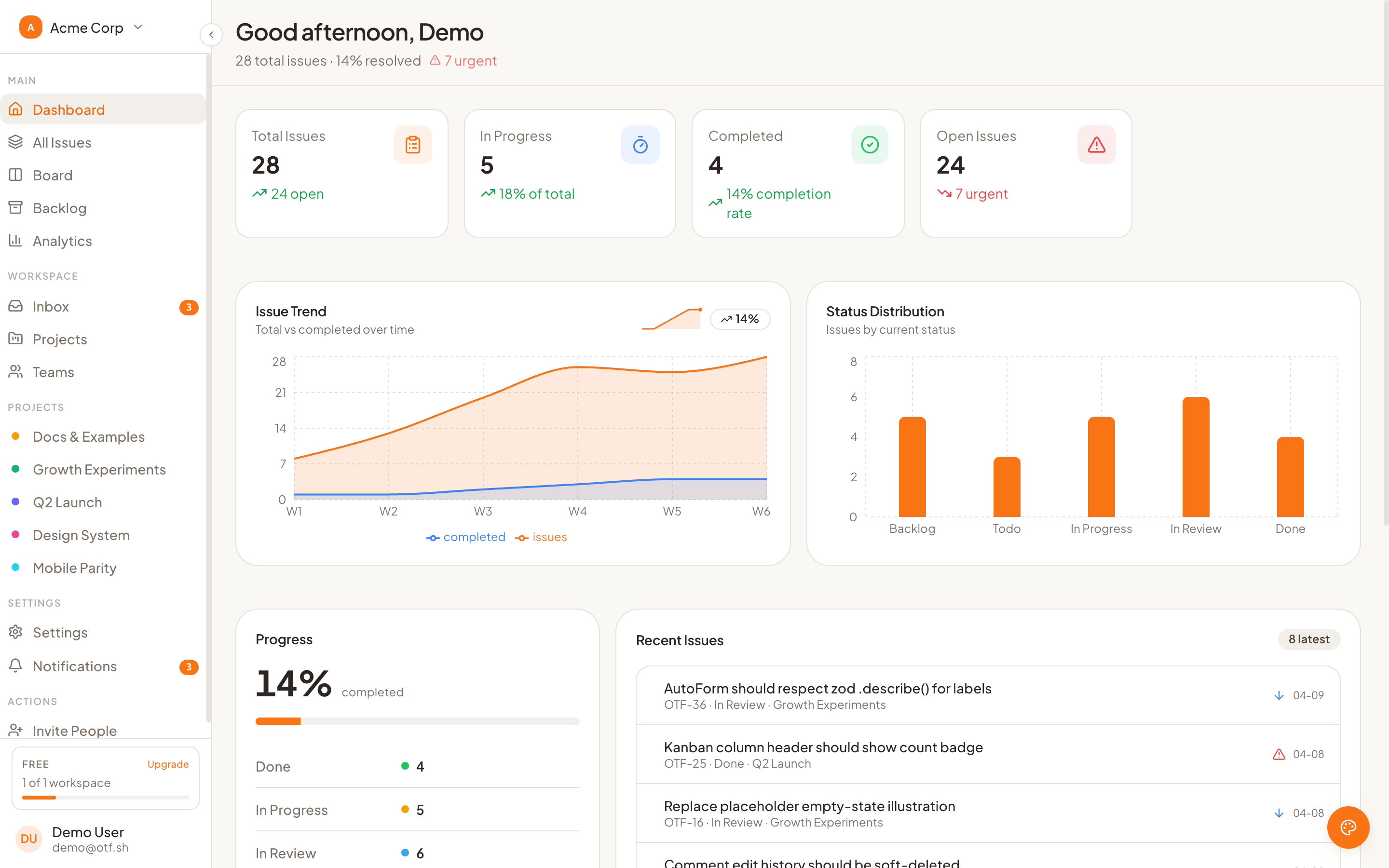 Dashboard