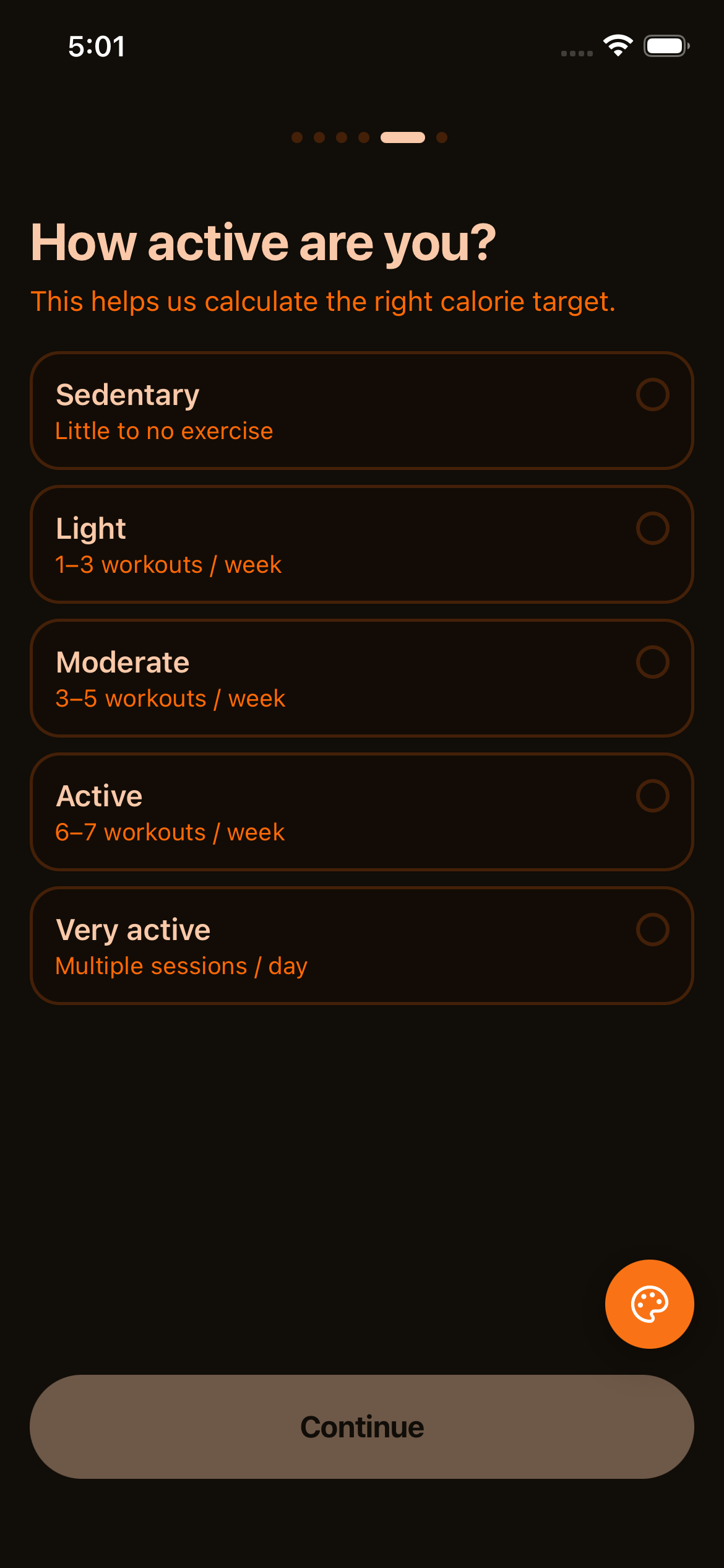 Activity Level