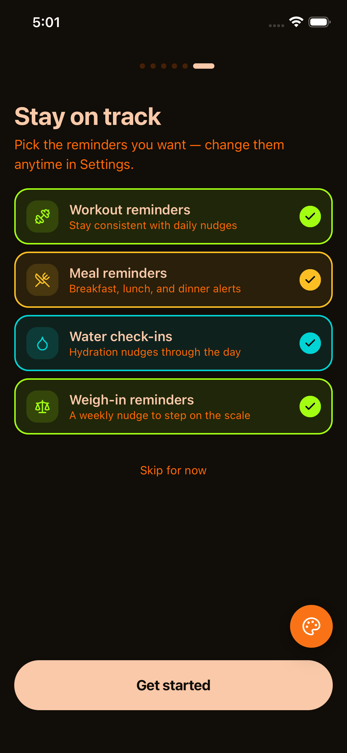 Reminders