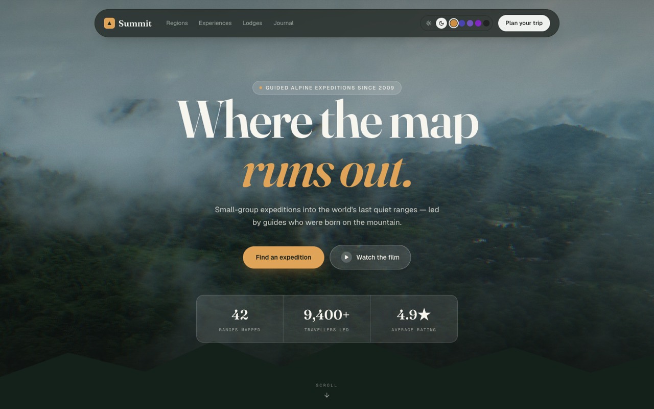 Replace the generic AI landing page with evidence visitors can verify